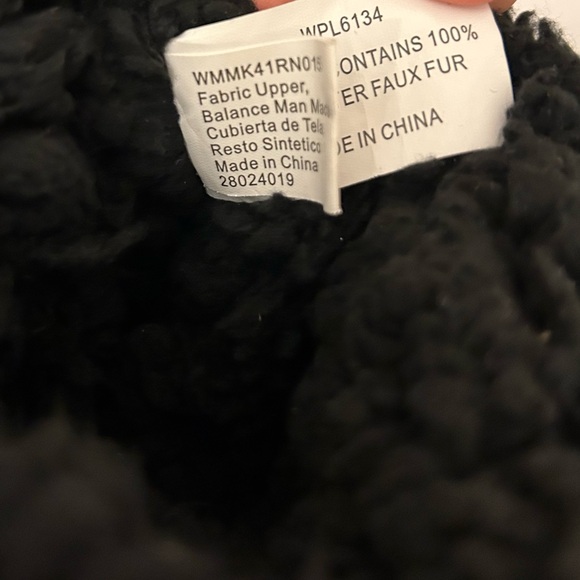 Muk Luks Black Suede Calf Height Foldable Faux Shearling Winter Boots Size 10 - Picture 12 of 12